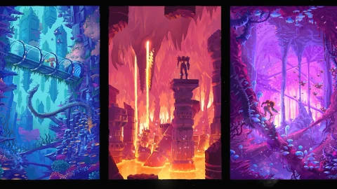 Super Metroid Game Animated Desktop - Free Live Wallpaper