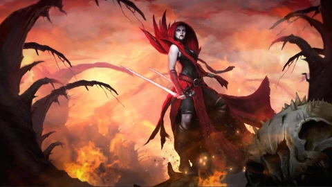 Asajj Ventress Clone Wars Animated Desktop - Free Live Wallpaper