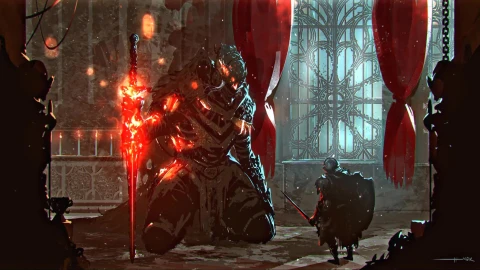 Lothric And Lorian Live Animated Desktop - Free Live Wallpaper