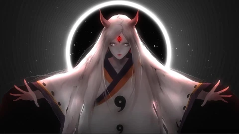Kaguya Ōtsutsuki Naruto Anime Desktop Animated Background - Free Live Wallpaper