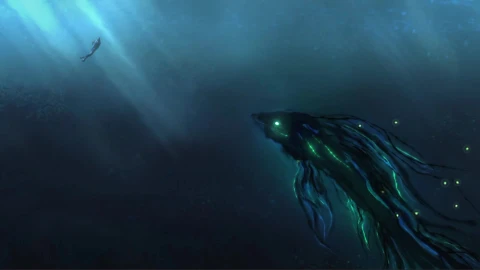 Deep Sea Creature Animated Live Desktop - Free Live Wallpaper