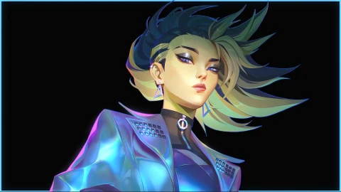 KDA The Baddest Akali League Of Legends Animated Live Desktop - Free Live Wallpaper