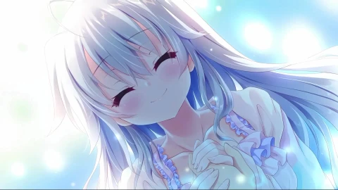 9-Nine Sorairo Sorauta Soranooto Animated Live Desktop - Free Live Wallpaper