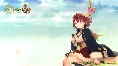 Atelier Sophie Girl Anime Live Desktop - Free Live Wallpaper