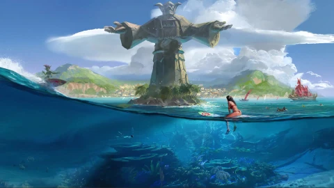 Windows and macOS Booty Bay World Of Warcraft By Lin Live Wallpaper - Free Live Wallpaper