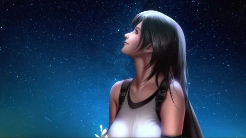 Windows and macOS Final Fantasy 7 Tifa Lockhart Desktop Live Background - Free Live Wallpaper