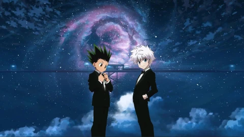 Windows and macOS Hunter X Hunter - Gon And Killua Anime Desktop Live Background - Free Live Wallpaper