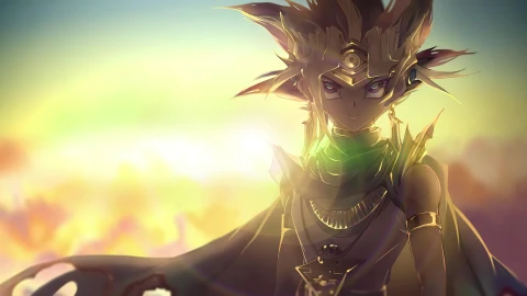 Yugioh Yami Yugi Cybust Pc Anime Live Wallpaper - Free Live Wallpaper