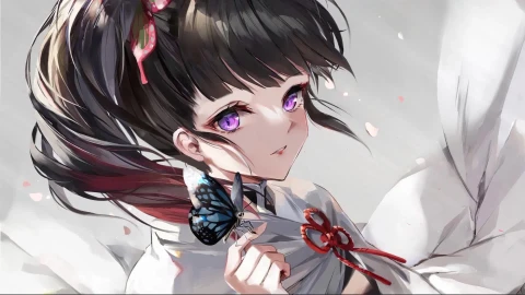 Demon Slayer Kanao Tsuyuri Anime Live Wallpaper - Free Live Wallpaper