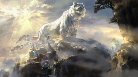 Desktop Animated White Tiger Live Wallpaper - Free Live Wallpaper