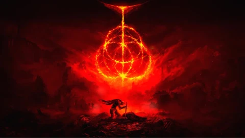 Elden Ring Game Red Dark Theme Live Desktop - Free Live Wallpaper