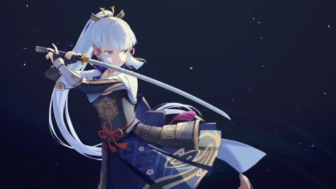 For Windows And Mac Ayaka Genshin Impact Pc Live Wallpaper - Free Live Wallpaper