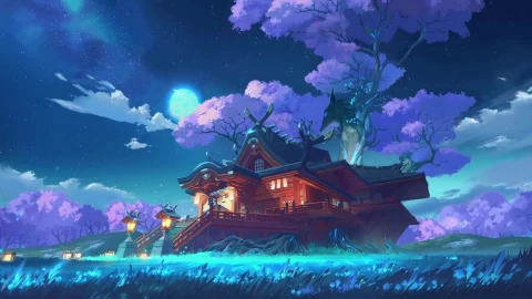 For Windows And Mac Inazuma Shrine Of Depths Genshin Impact Pc Live Wallpaper - Free Live Wallpaper