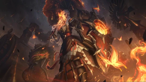 High Noon Leona And Tahm Kench League Of Legends By Manicx Live Wallpaper - Free Live Wallpaper