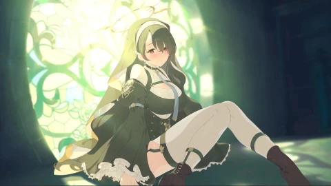 Holy Inquisitor Girl Anime Live Wallpaper - Free Live Wallpaper