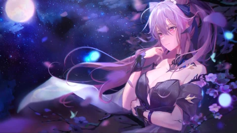 Keqing Genshin Impact Live Anime Game Wallpaper - Free Live Wallpaper