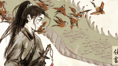 Samurai Sparrows PC Live Wallpaper - Free Live Wallpaper