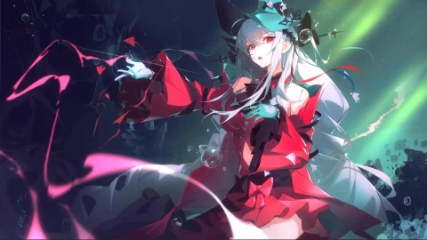 Skadi The Corrupting Heart Arknights Anime Live Wallpaper - Free Live Wallpaper