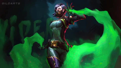Viper Valorant Game Green Live Wallpaper - Free Live Wallpaper