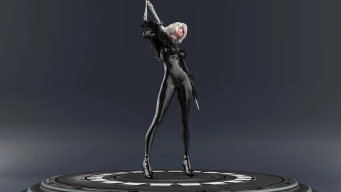 2B Bodysuit 4K Live Wallpaper - Free Live Wallpaper