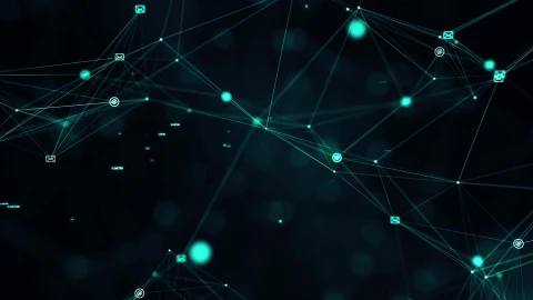 Abstract Dark Tech Network Lines 4K Live Wallpaper - Free Live Wallpaper
