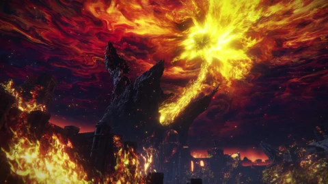 Elden Ring Game Fire 4K Live Wallpaper - Free Live Wallpaper