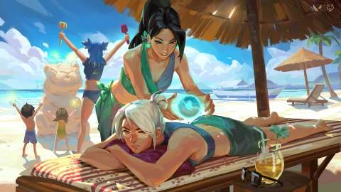LNY Sage 4 Beach Day 4K Live Wallpaper - Free Live Wallpaper