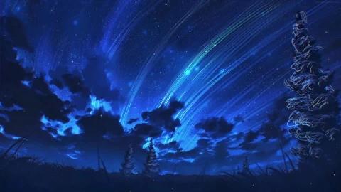 PC Animated Blinking Stars Live Wallpaper - Free Live Wallpaper