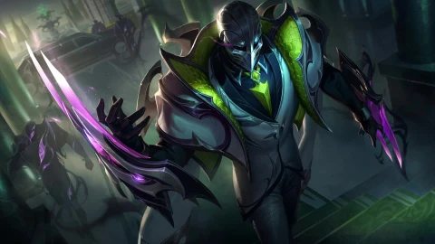 PC Animated Debonair Zed LoL Live Wallpaper - Free Live Wallpaper