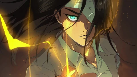 PC Animated Eren Yeager Attack on Titan Anime Live Wallpaper - Free Live Wallpaper