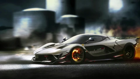 PC Animated Ferrari FXX K Live Wallpaper - Free Live Wallpaper