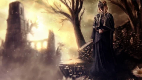 PC Animated Fire Keeper Dark Souls Live Wallpaper - Free Live Wallpaper