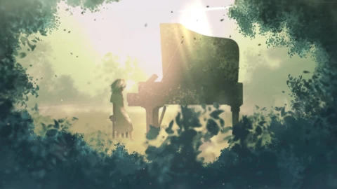 PC Animated Little Pianist Live Wallpaper - Free Live Wallpaper