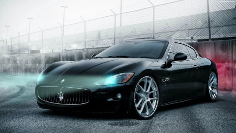 PC Animated Maserati Race Track Live Wallpaper - Free Live Wallpaper