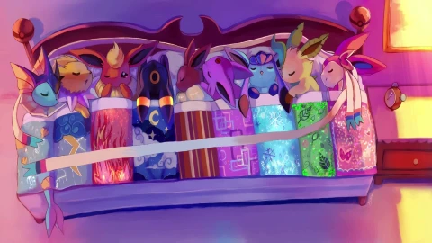 PC Animated Pokemon Go Eevee Evolution Live Wallpaper - Free Live Wallpaper