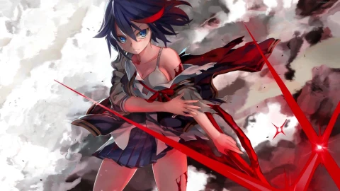 PC Animated Ryuko Matoi Live Wallpaper - Free Live Wallpaper