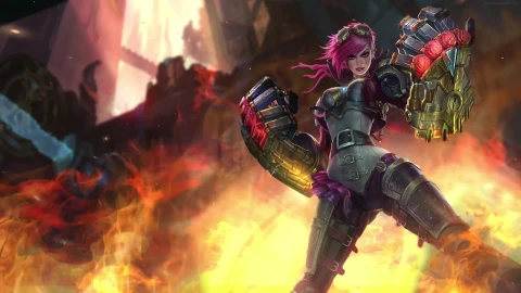 PC Animated Vi Gauntlets Live Wallpaper - Free Live Wallpaper