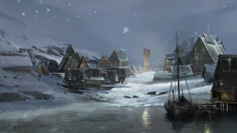 PC Animated Viking Village Live Wallpaper - Free Live Wallpaper