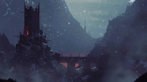 PC Animated Winter Fortress Live Wallpaper - Free Live Wallpaper