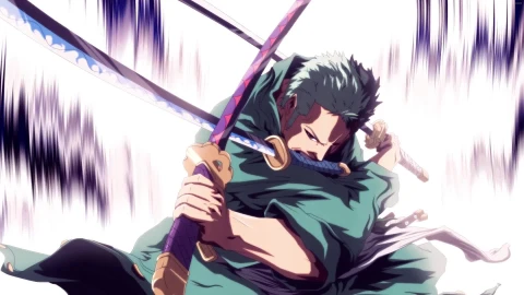 PC Animated Zoro One Piece Live Wallpaper - Free Live Wallpaper