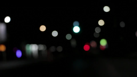 blurry night Windows Animated Wallpaper - Free Live Wallpaper