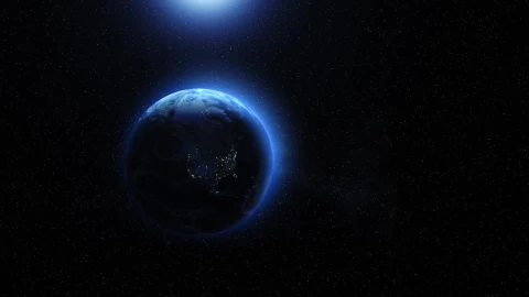 Earth spin far Windows Animated Wallpaper - Free Live Wallpaper