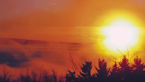 Mountains Sunrise Windows Animated Wallpaper - Free Live Wallpaper