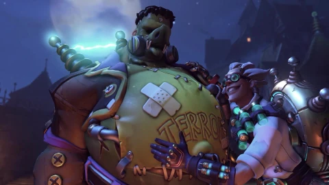 Overwatch Game Junkenstein Windows Animated Wallpaper - Free Live Wallpaper