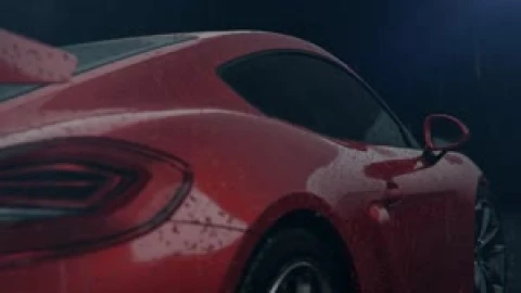 Porsche Cayman Gt d Animated Windows Wallpaper - Free Live Wallpaper