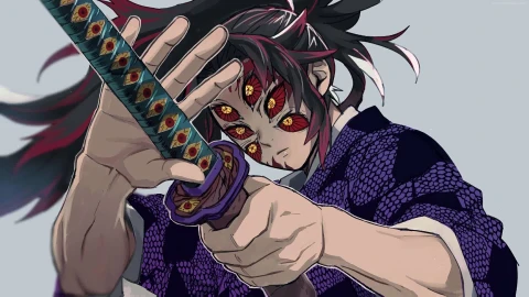 PC Demon Slayer Kokushibou Live Wallpaper - Free Live Wallpaper