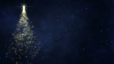 Glittery Spinning Christmas Tree HD Live Wallpaper - Free Live Wallpaper