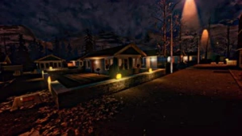 Halloween Night Town Live Wallpaper - Free Live Wallpaper