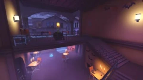 Hollywood Halloween Restaurant Overwatch Live Wallpaper - Free Live Wallpaper