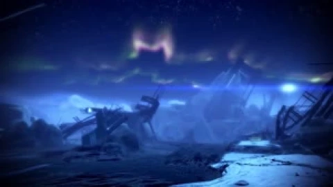 Mass Effect 2 Alchera Normandy Crash Site Live Wallpaper - Free Live Wallpaper